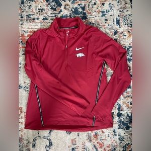 Men’s Razorback Nike Quarter-Zip Pullover